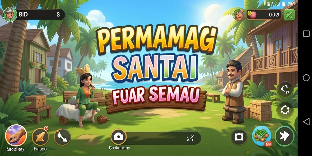 Tangkapan layar dari gameplay <strong>8ID</strong> yang menyenangkan dan interaktif.