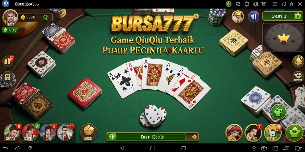 Tampilan gameplay seru dalam aplikasi BURSA777.