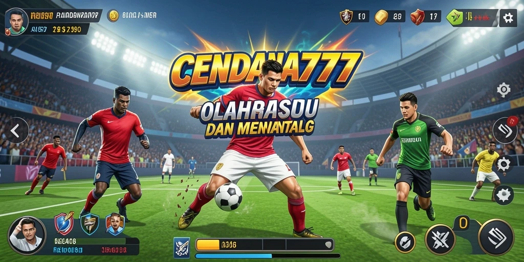 Tampilan menarik dari game olahraga CENDANA777 dengan gameplay yang seru.
