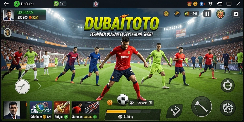 Tampilan menarik dari gameplay DUBAITOTO yang menegangkan.
