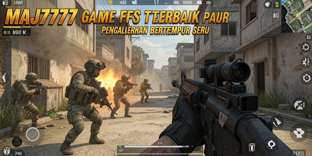 Tampilan gameplay MAJ777 dengan aksi tembak-menembak yang seru.