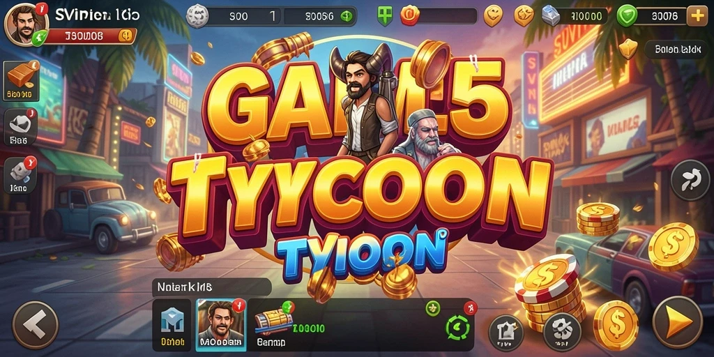 Tampilan gameplay Tycoon yang menakjubkan di SVIP5.
